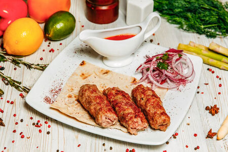 Люля-кебаб из баранины