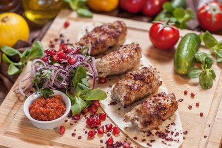 Люля-кебаб из баранины