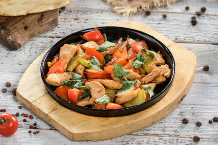 Жаркое с курицей