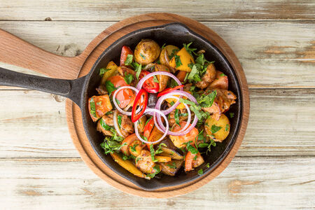 Оджахури с курицей