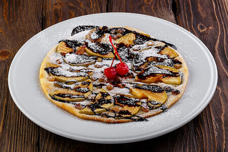 Пеновани с яблоком и коньяком