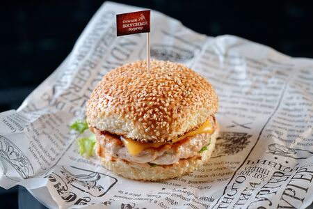 Чикен Чирикен c сочной куриной котлетой