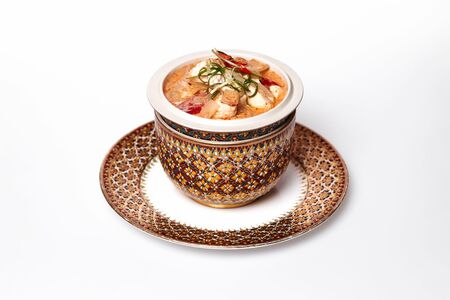 Суп Том ям с курицей