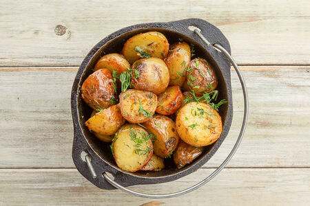 Картофель жареный по-грузински