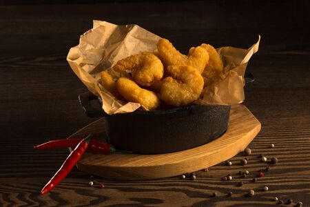 Креветки в панировке