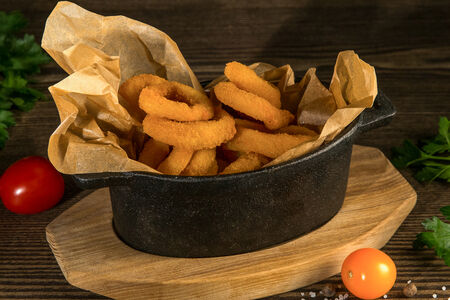 Филе кальмара в панировке