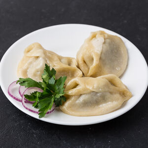 Манты с телятиной