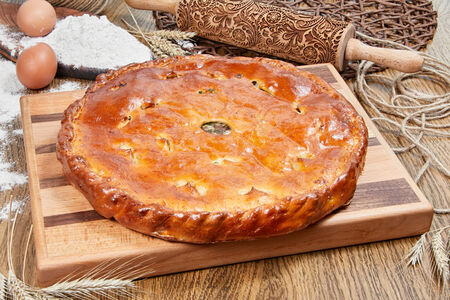 Пирог с курицей