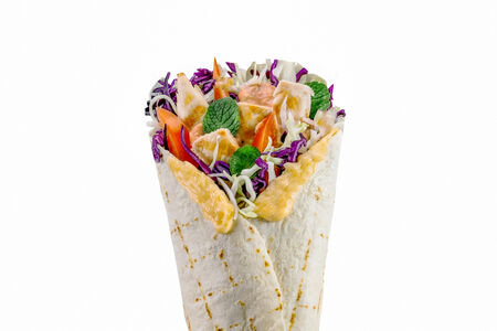 Тортилья-ролл с курой