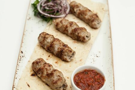 Люля-кебаб из телятины