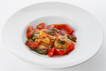 Равиоли с рикоттой и шпинатом