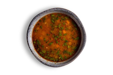 Острый суп с бараниной