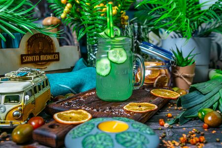 Лимонад огуречный