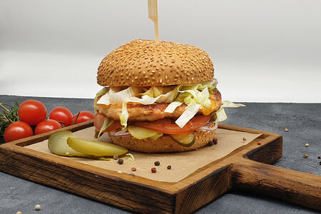 Бургер с курицей