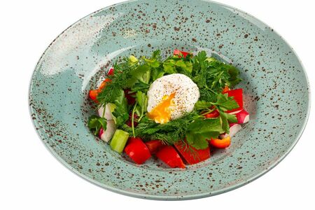 Салат Овощной с брынзой