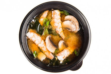 Суп Мисо с креветкой