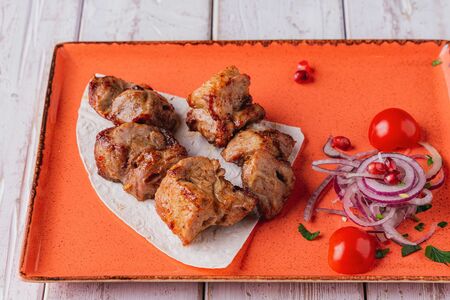 Шашлык из cвинoй шейки