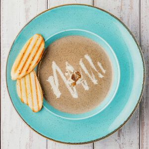 Крем-суп грибной