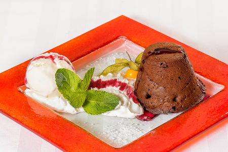 Шоколадный флан