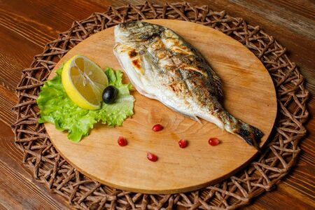 Дорадо на углях