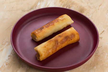 Блины с творогом