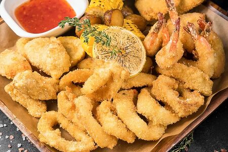 Морской сет №2 в хрустящей панировке