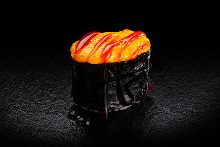 Гункан запеченный лосось