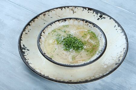 Суп-лапша с курицей