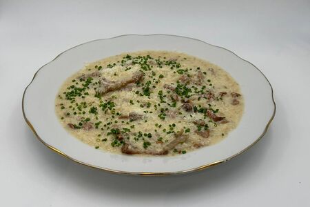 Ризотто с лисичками