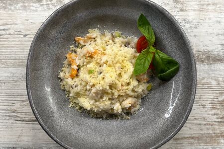 Ризотто с креветками