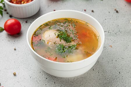 Куриный суп 