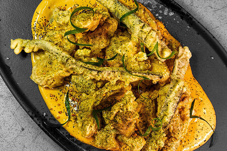 Микс грибов темпура