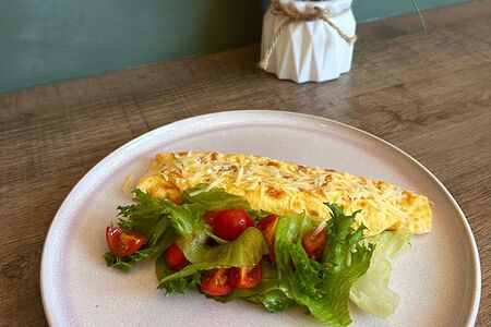 Омлет со сливками 