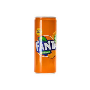 Fanta в железной банке 