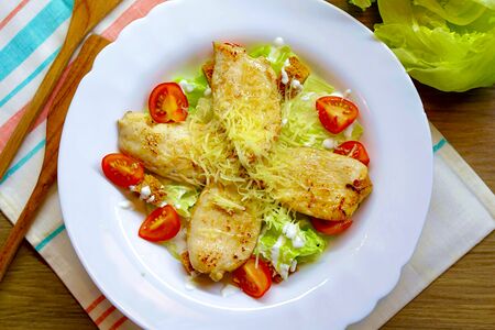 Салат Цезарь 