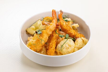 Креветки темпура