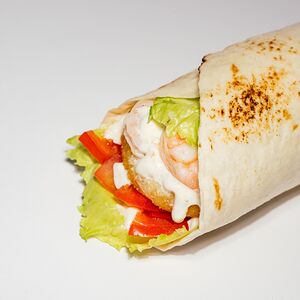 Шаурма с Креветками и Хашбрауном Мини 200 гр