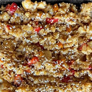 Тяхан с овощами