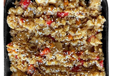 Тяхан с овощами