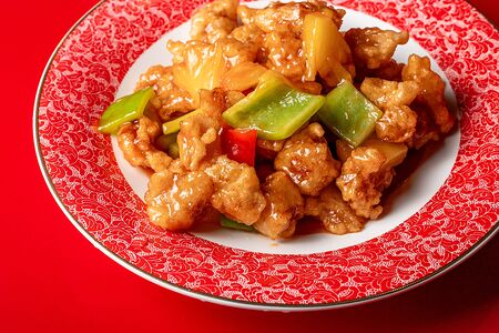 39. Свинина с ананасами