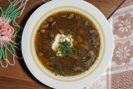 Грибной суп