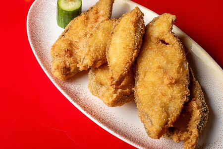 64. Стейк из палтуса в панировке