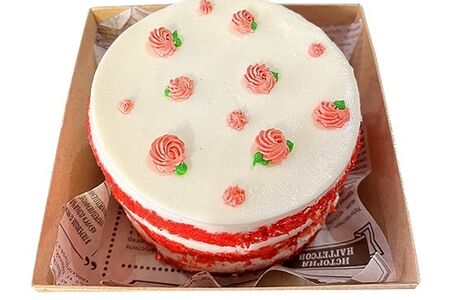 Бенто-торт Красный бархат