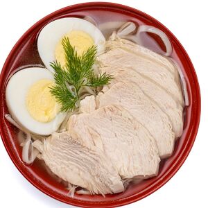 Куриный суп с лапшой