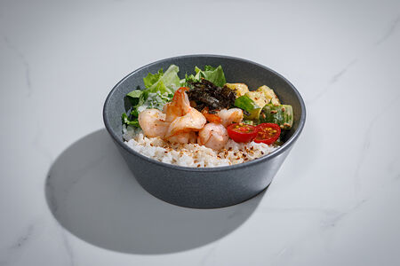 Боул с креветками