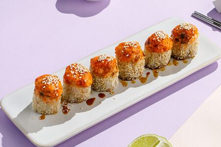 Запеченный ролл Микс 