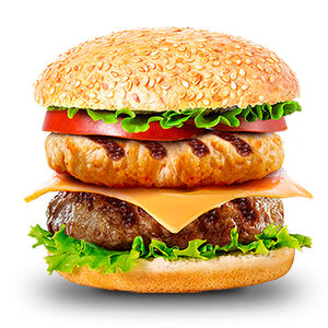 Двойной Чизбургер Ассорти