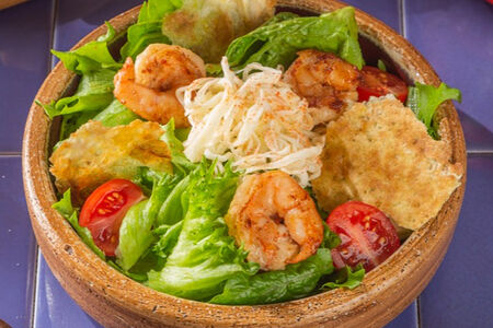 Цезаридзе с креветками