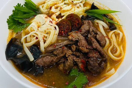 Суп лапша по-гонконгски