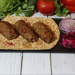 Люля-кебаб из говядины и свинины